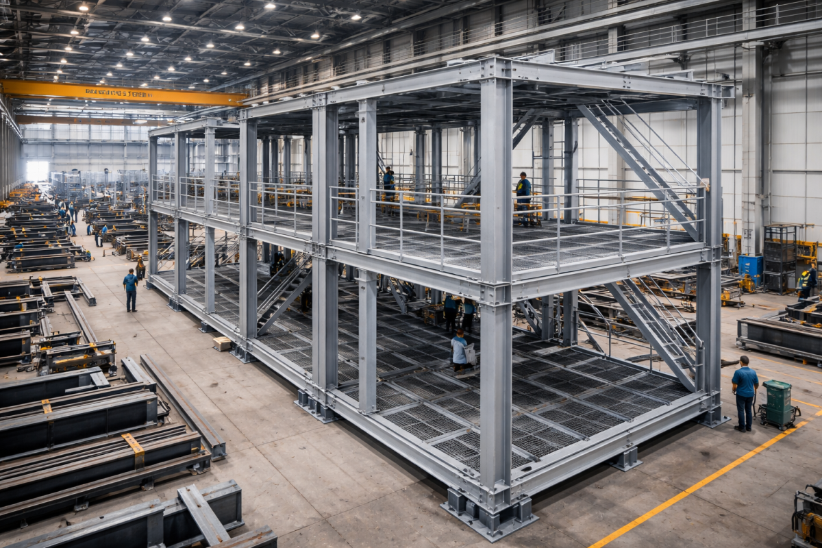 Modular Structural Steel Fabrication Solutions | Kaizen Steel